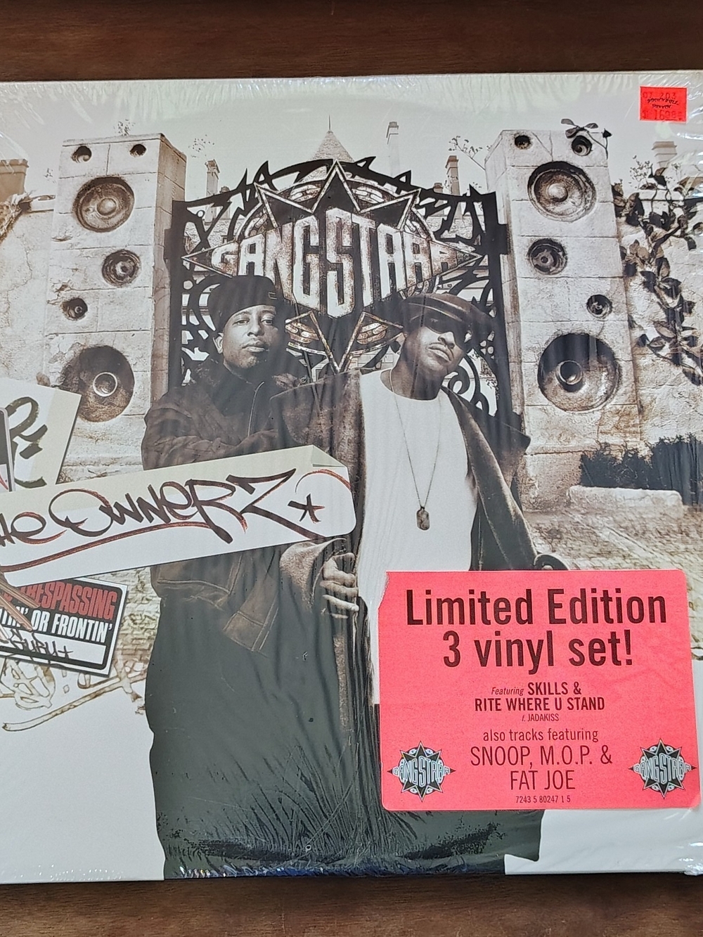 Gang Starr - The Ownerz - Virgin - 7243 5 80247 1 5 - Vinyl - 2003 - Hip Hop